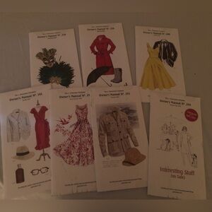 J. Peterman Co. company catalogs 2025 lot of 7- 238-244